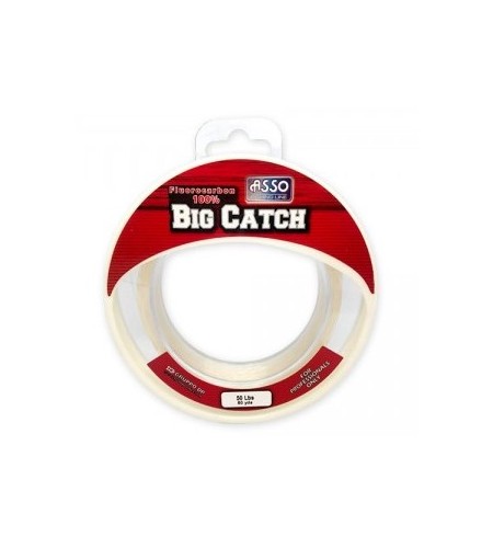 FILO ASSO BIG CATCH INVISIBLE LB 40 MM 62,5 YDS 50 FLUOROCARBON