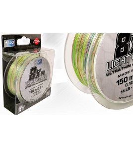 ASSO PE 8X LIGHT GAMES 25 LB PE 1,2 TRECCIATO VERDE MT 300