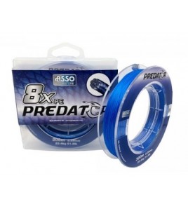 ASSO PE 8X PREDATOR 137,3 LB PE 12,0 TRECCIATO BLUE MT 300