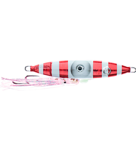 ARTIFICIALE SHIRO SLOW INCIKU FISHUS GR 120 COLORE 016 RED WHITE GLOW