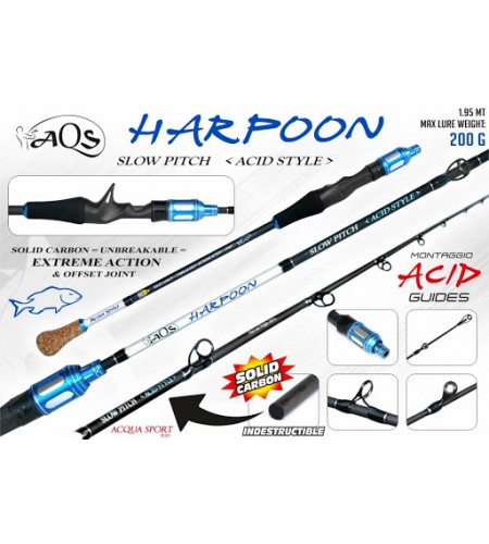 CANNA SLOW PICHT AQS HARPOON ACID 200 GR WHITE 