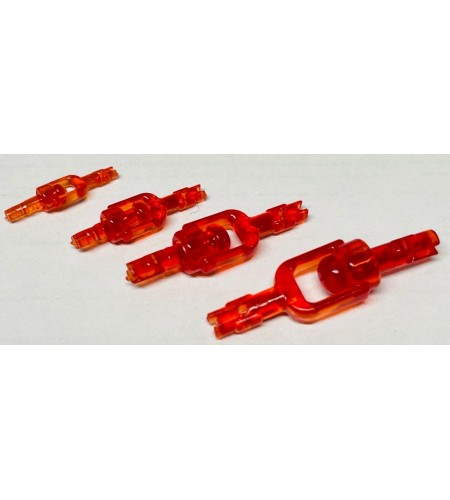 Girella 12 LB BLOODY RED AQUATEKO INVISASWIVEL Fluorocarbon