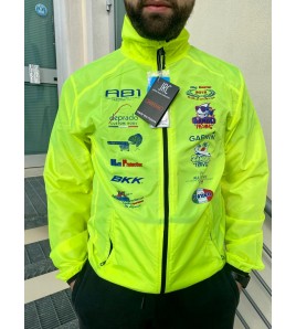 Giacca ZFA Anti Vento Impermeabile Giallo Fluo Zambo Fishing