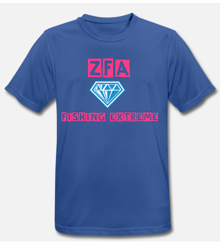 MAGLIA ZFA DRY-TECH SPORT RUNNING BLUE BY ZAMBO FISHING