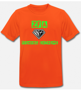 MAGLIA ZFA DRY-TECH SPORT RUNNING ORANGE FLUO BY ZAMBO FISHING