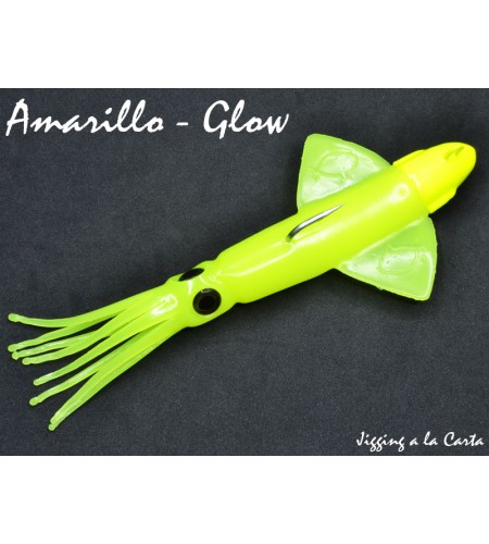 ARTIFICIALE SILICONE CALAMAR JLC GR 200 COLORE AMARILLO