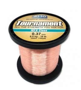 FILO PESCA ASSO TOURNAMENT I.G.F.A. 30 LB MM 52 METRI 1000 ROSA