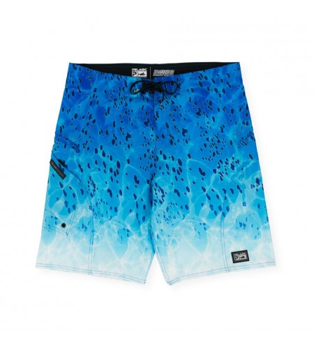 PANTALONCINO PELAGIC SHARKSKIN DORADO FISHING SHORTS BLUE