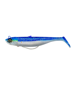 ARTIFICIALE SPINNING SAVAGE MINNOW WL 10CM 16G SINKING COLORE BLUE PEARL SILVER 2+1