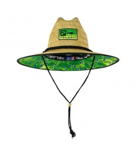 CAPPELLINO PELAGIC BAJA STRAW SUNHAT DORADO GREEN