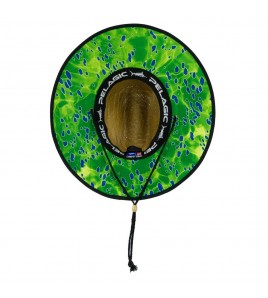 CAPPELLINO PELAGIC BAJA STRAW SUNHAT DORADO GREEN