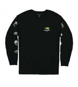 MAGLIA MANICA CORTA PELAGIC FLYING DORADO LS TEE BLACK