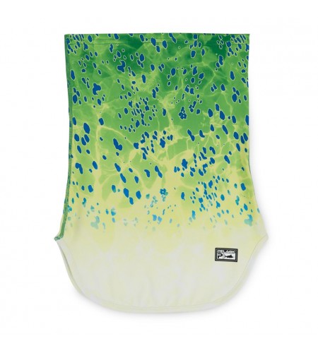 BANDANA PELAGIC SUNSHIELD FISHING NECK GAITER GREEN DORADO