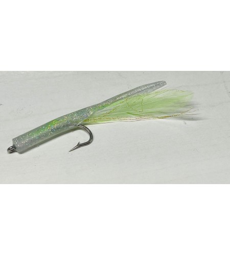 Artificiale Silicone Tuna Kona Green Silver Crome Cm 9