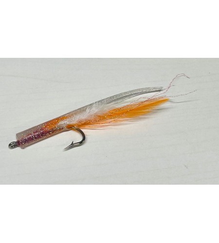 Artificiale Silicone Tuna Kona White Orange Cm 9