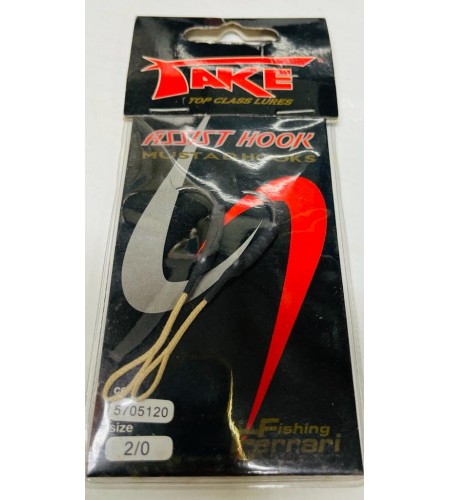 Assist Hook Amo Misura 4/0 TAKE AMO MUSTAD 