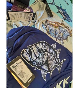 MAGLIA BKK GT GIAN TREVALLY TECNICA TESSUTO UV PROTECTOR UP 50+