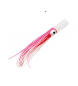 Kona Octopus Tube head testa Plastica cm 7,5 Colore ROSA BIANCO 