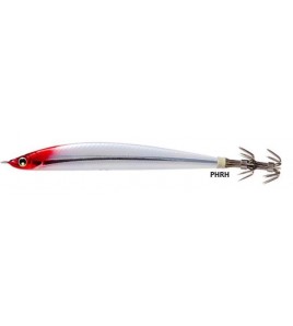 ARTIFICIALE CALAMARI DUEL EZ-MINNOW ULTRA 100 MM Col TESTA ROSSA SILVER PHRH