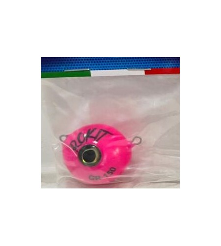 Palletta Piombo Rokit doppio gancio Fuxia Fosfo da 100 gr