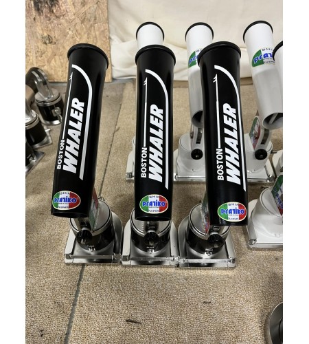 PORTACANNE PRATIKO Boston Whaler Girevole con Basetta Personalizzato Colore Nero 