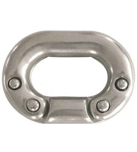 FALZAMAGLIA IN ACCIAIO INOX 8P MM 10 X 28 X 14 X CATENA