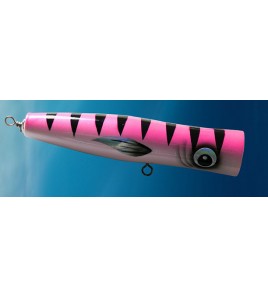 ARTIFICIALE POPPER ZFA NOSY 17 CM GR 60 COLORE ZEBRA PINK