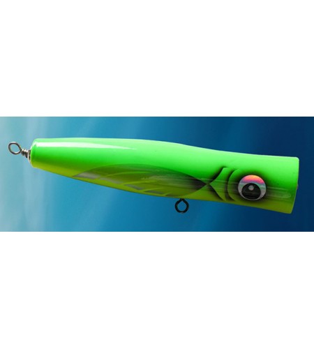 ARTIFICIALE POPPER ZFA NOSY 18 CM GR 70 COLORE GREEN LIME