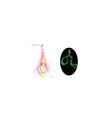 ASSIST CIU CIU BAIT ZFA 3/0 SLOW JIGGING COLORE ROSSO GLOW