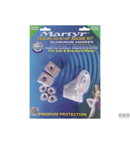 KIT ANODI SUZUKI FUORIBORDO 40/50