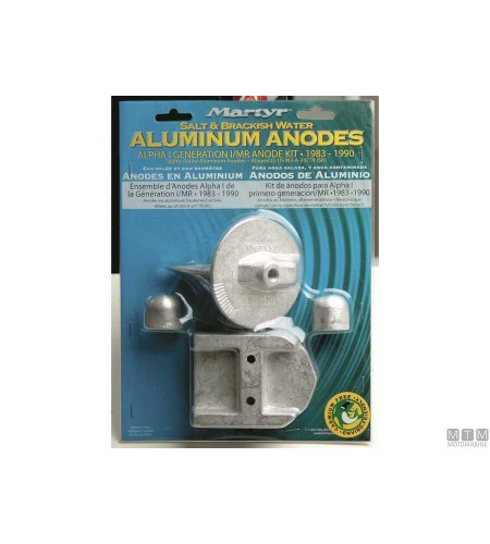 KIT ANODI ALPHA 1 GEN 1