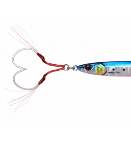 ARTIFICIALE 3D SLIM JIG MINNOW 10CM 40G FASTSINKING PINK FLASH