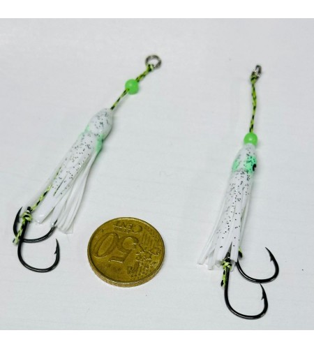 ASSIST INC BAIT ZFA 2/0 SLOW JIGGING INCIKU COLORE BIANCO