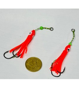 ASSIST INC BAIT ZFA 2/0 SLOW JIGGING INCIKU COLORE ROSSO