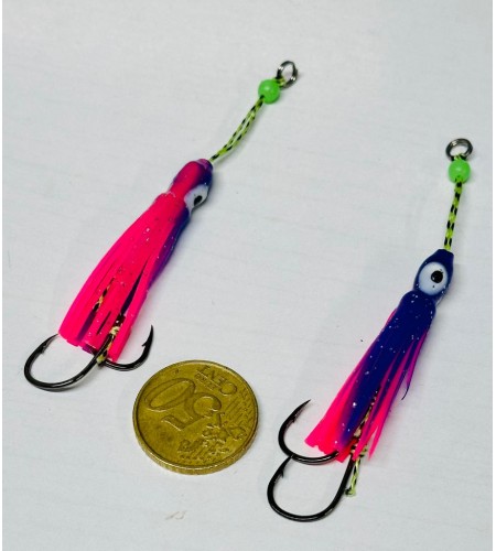 ASSIST INC BAIT ZFA 2/0 SLOW JIGGING INCIKU COLORE VIOLET PINK
