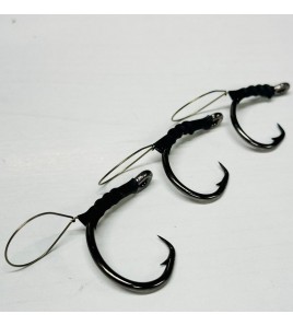 AMO ZFA DEMON CIRCLE MUSTAD 8/0 HOOKS X VIVO TUNA RICCIOLE By Zambo Fishing