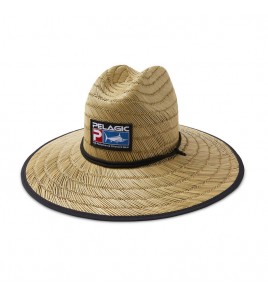 CAPPELLINO PELAGIC BAJA STRAW SUN HAT KHA New