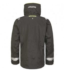 GIACCA CERATA MUSTO BR2 OFFSHORE COLORE NERO