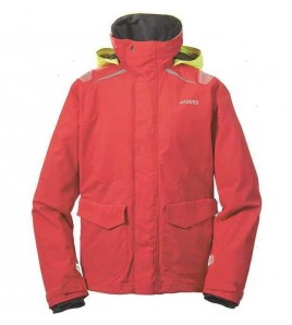 GIACCA CERATA MUSTO BR1 CHANNEL COLORE ROSSO