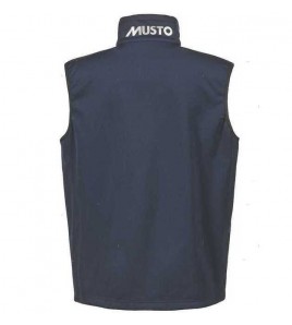 GILET MUSTO ESSENTIAL SOFTSHELL COLORE BLUE NAVY