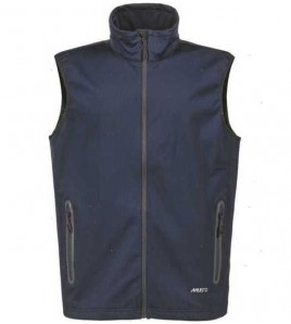 GILET MUSTO ESSENTIAL SOFTSHELL COLORE BLUE NAVY