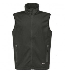 GILET MUSTO ESSENTIAL SOFTSHELL COLORE BLUE NERO