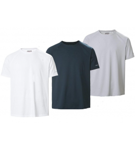 T-SHIRT MUSTO EVOLUTION SUNBLOCK 2.0 COLORE PLATINO SILVER