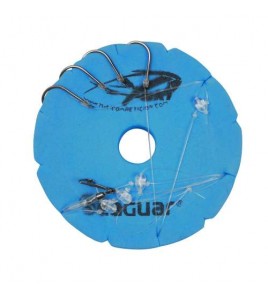 Terminale Bolentino SEAGUAR YUKI SSVD 4 Ami N 2 LINEA MM 0,40 BRACCIOLO MM 0,35 FLUOROCARBON