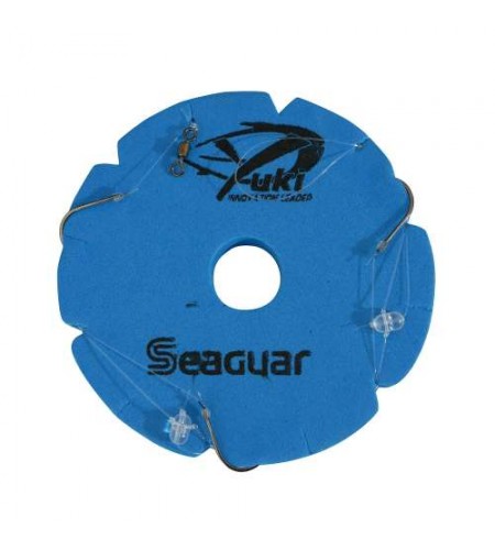 Terminale Bolentino SEAGUAR YUKI SSB3 2 Ami N 6 LINEA MM 0,33 BRACCIOLO MM 0,23 FLUOROCARBON