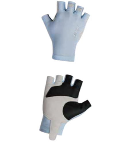 GUANTI UOMO BKK HALF FINGER GLOVES PESCA LIGHT BLUE