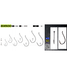 AMO YUKY BX500 MISURA 4 IN LINE DA TRAINA BOLENTINO