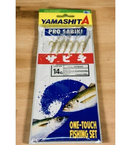 Sabiki Yamashita WFN-600 Pelle di Pesce Amo 12