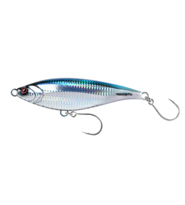 Stickbait ZFA NOSY BE Affondante CM 15 GR 85 Colore Silver Blue