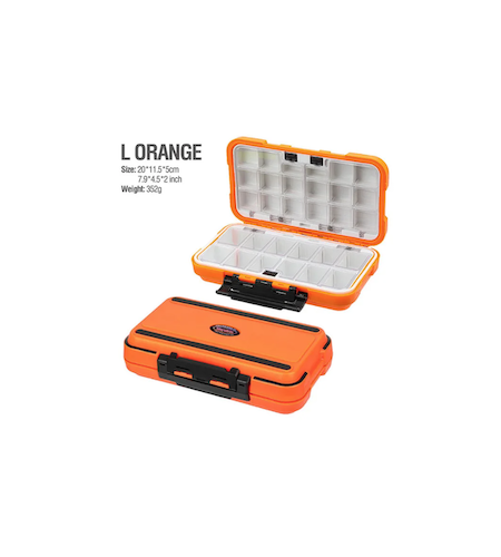 SCATOLE DOPPIA POCKET PLUS IMPERMEABILE L ZFA Colore Arancio